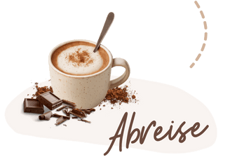 sissi michaux businessinsel mockup zur Abreise mit Kaffee