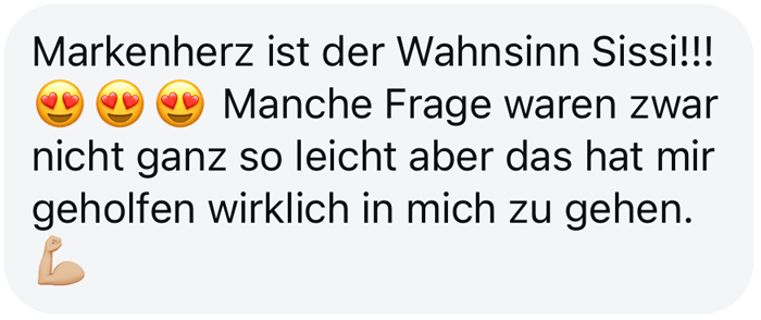 Feedback Markenherz