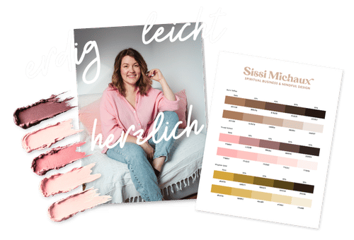 Brand Design mit Bildwelt, Typografie und Farbwelt für Expertinnen von Sissi Michaux